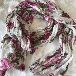 Floral scarf